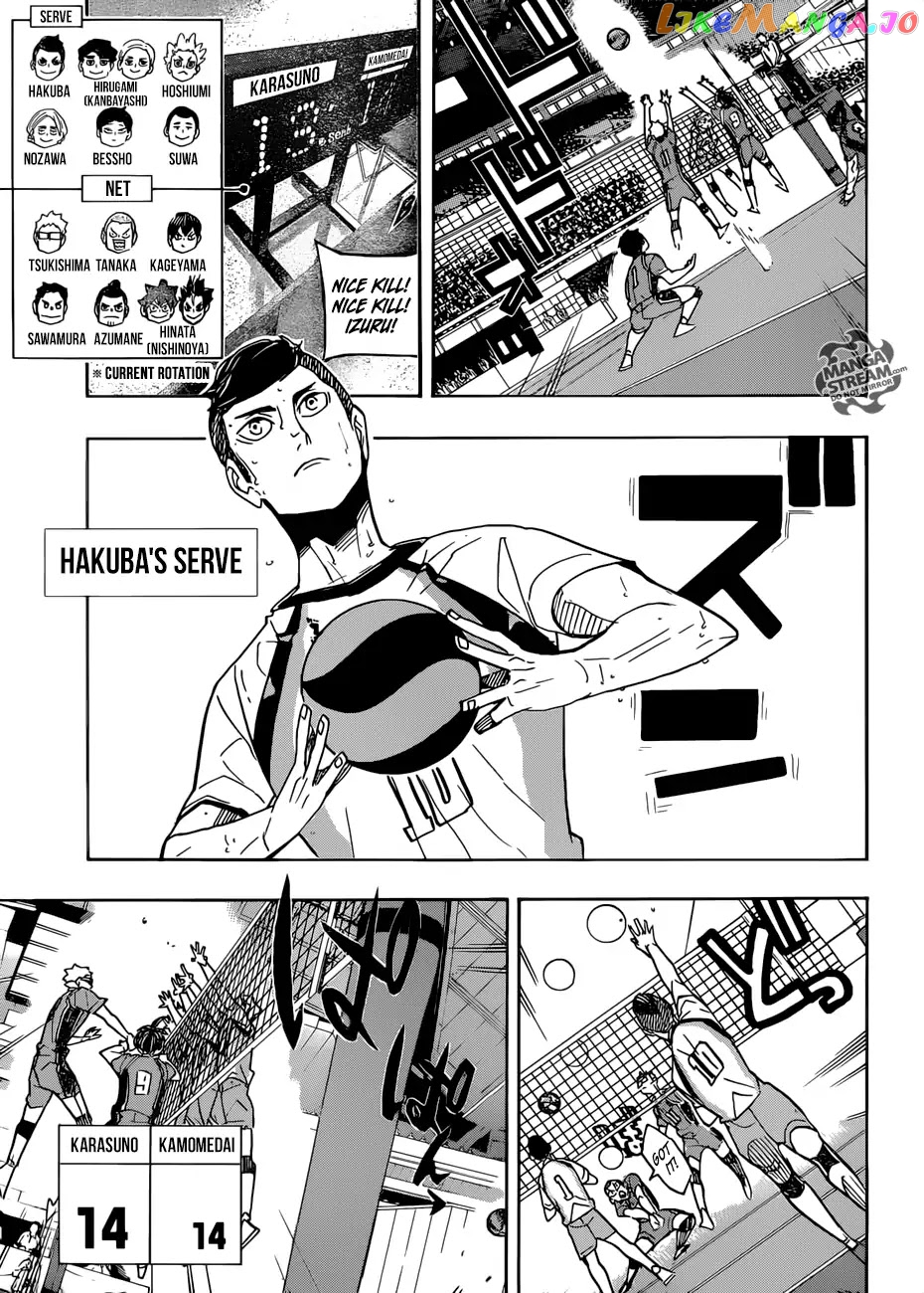 Haikyuu!!, Chapter 350 image 04